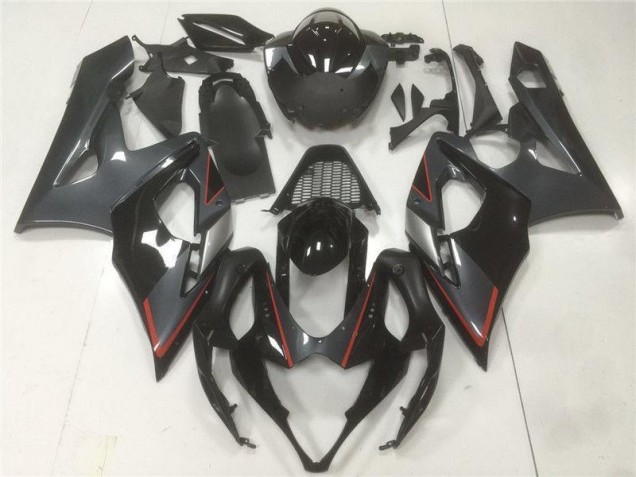 2005-2006 Black Grey Suzuki GSXR 1000 Moto Fairings UK Factory 2005-2006 Black Grey Suzuki GSXR 1000 Moto Fairings UK Factory