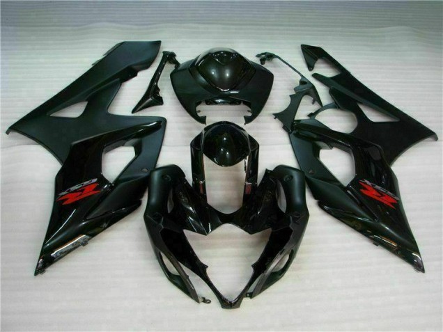 2005-2006 Black Suzuki GSXR 1000 Motorcycle Replacement Fairings UK Factory 2005-2006 Black Suzuki GSXR 1000 Motorcycle Replacement Fairings UK Factory