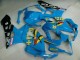 2005-2006 Blue Suzuki GSXR 1000 Motorcycle Fairing Kits UK Factory