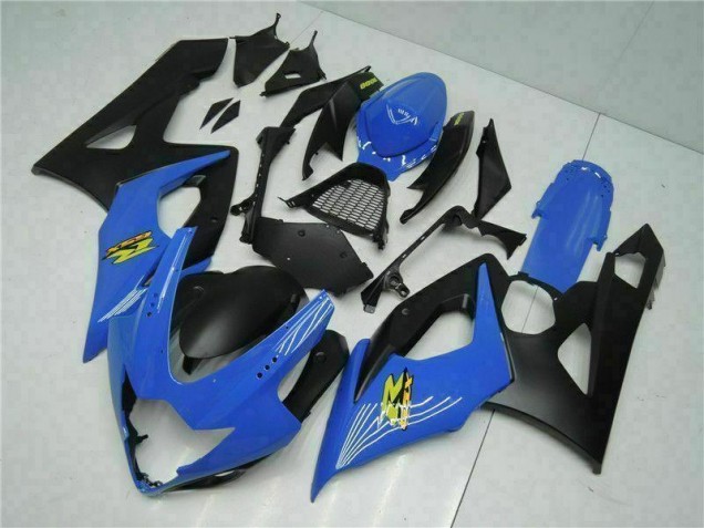 2005-2006 Blue Black Suzuki GSXR 1000 Motorcycle Fairing Kit UK Factory 2005-2006 Blue Black Suzuki GSXR 1000 Motorcycle Fairing Kit UK Factory