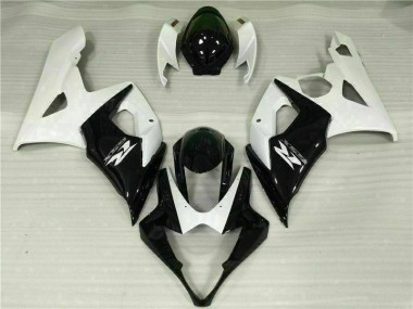 2005-2006 White Black Suzuki GSXR 1000 Moto Fairings UK Factory