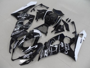 2005-2006 Black Corona Suzuki GSXR 1000 Bike Fairing Kit UK Factory