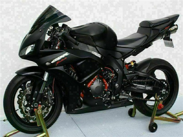 2006-2007 Black Honda CBR1000RR Bike Fairing Kit UK Factory