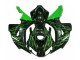 2006-2007 Green Flame Black Honda CBR1000RR Moto Fairings UK Factory 2006-2007 Green Flame Black Honda CBR1000RR Moto Fairings UK Factory