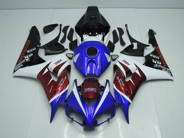 2006-2007 Burgandy and Blue Honda CBR1000RR Bike Fairing UK Factory 2006-2007 Burgandy and Blue Honda CBR1000RR Bike Fairing UK Factory