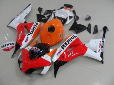 2006-2007 Black Red White Repsol Honda CBR1000RR Motorbike Fairing Kits UK Factory
