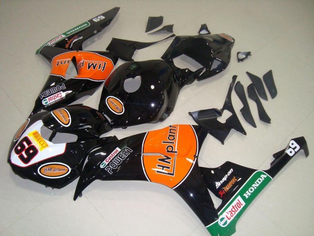 2006-2007 Hm Plant Race Honda CBR1000RR Motorcycle Fairings UK Factory