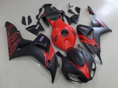 2006-2007 Red and Matte Black Honda CBR1000RR Motor Fairings UK Factory