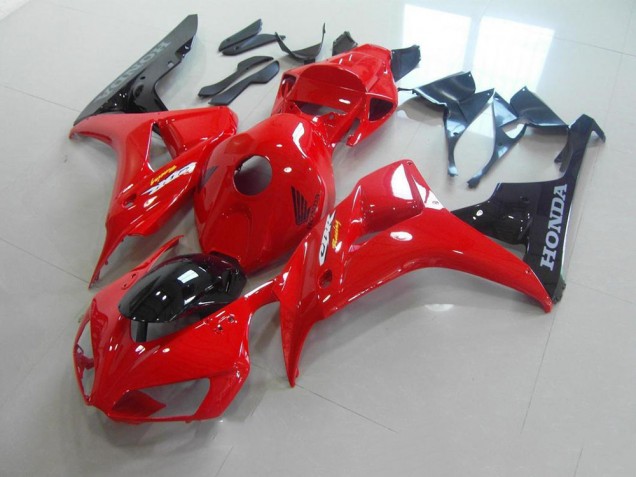2006-2007 Red Honda CBR1000RR Motorcycle Fairings Kit UK Factory