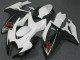 2006-2007 White Suzuki GSXR 600/750 Motorcycle Fairing Kits UK Factory 2006-2007 White Suzuki GSXR 600/750 Motorcycle Fairing Kits UK Factory