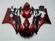 2006-2007 Red Black Yamaha YZF R6 Bike Fairings UK Factory 2006-2007 Red Black Yamaha YZF R6 Bike Fairings UK Factory