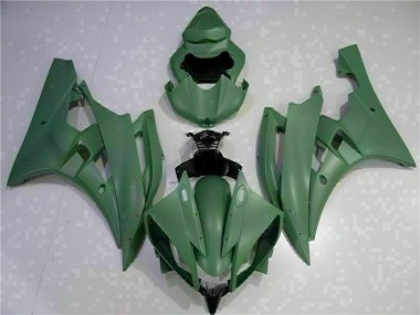 2006-2007 Green Yamaha YZF R6 Motorcycle Fairings Kit UK Factory