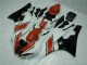 2006-2007 Red White Yamaha YZF R6 Motorcycle Fairings & Plastics UK Factory 2006-2007 Red White Yamaha YZF R6 Motorcycle Fairings & Plastics UK Factory