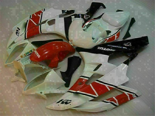 2006-2007 Red White Yamaha YZF R6 Replacement Fairings UK Factory 2006-2007 Red White Yamaha YZF R6 Replacement Fairings UK Factory