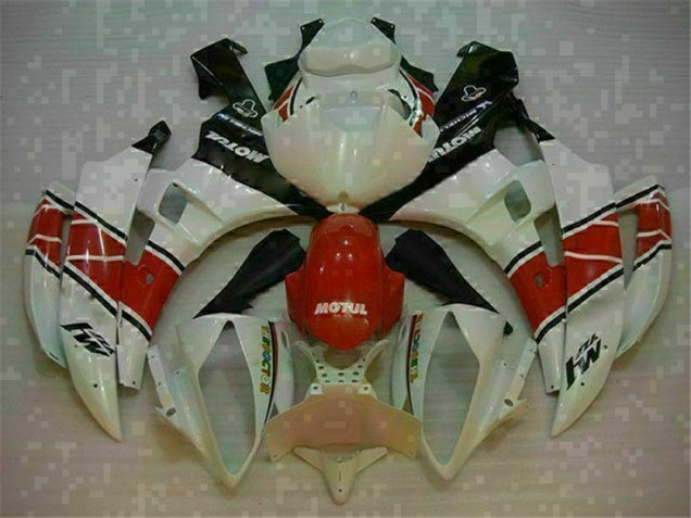 2006-2007 Red White Yamaha YZF R6 Replacement Fairings UK Factory 2006-2007 Red White Yamaha YZF R6 Replacement Fairings UK Factory