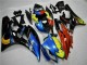2006-2007 Yellow Blue Red Yamaha YZF R6 Motorcycle Fairings Kit UK Factory 2006-2007 Yellow Blue Red Yamaha YZF R6 Motorcycle Fairings Kit UK Factory