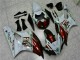 2006-2007 Brown White Yamaha YZF R6 Motorcycle Fairing Kit UK Factory 2006-2007 Brown White Yamaha YZF R6 Motorcycle Fairing Kit UK Factory