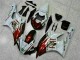 2006-2007 Brown White Yamaha YZF R6 Motorcycle Fairing Kit UK Factory 2006-2007 Brown White Yamaha YZF R6 Motorcycle Fairing Kit UK Factory