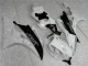 2006-2007 White Black Yamaha YZF R6 Bike Fairings UK Factory