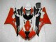 2006-2007 Red Black Yamaha YZF R6 Motorcycle Fairings Kits UK Factory