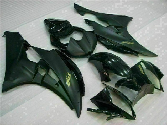 2006-2007 Matte Black Yamaha YZF R6 Motorcycle Fairing Kits UK Factory 2006-2007 Matte Black Yamaha YZF R6 Motorcycle Fairing Kits UK Factory