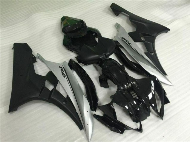 2006-2007 Silver Black Yamaha YZF R6 Motorbike Fairing UK Factory