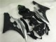 2006-2007 Silver Black Yamaha YZF R6 Motorbike Fairing UK Factory