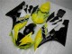 2006-2007 Yellow Black Yamaha YZF R6 Motorcycle Fairing Kit UK Factory 2006-2007 Yellow Black Yamaha YZF R6 Motorcycle Fairing Kit UK Factory