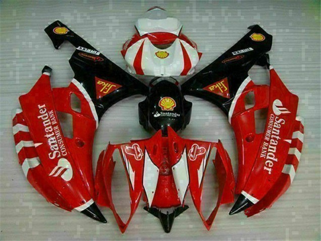 2006-2007 Red Yamaha YZF R6 Bike Fairing Kit UK Factory