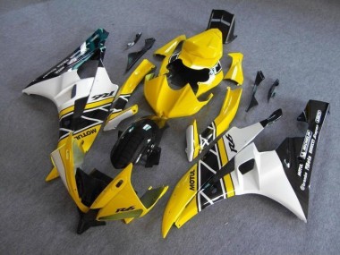 2006-2007 Yellow Black Yamaha YZF R6 Replacement Fairings UK Factory