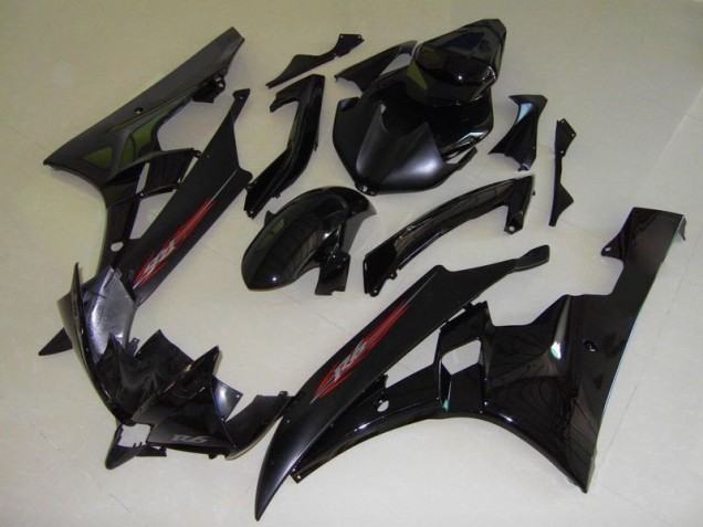 2006-2007 OEM Style Black Yamaha YZF R6 Motorcycle Fairings UK Factory 2006-2007 OEM Style Black Yamaha YZF R6 Motorcycle Fairings UK Factory