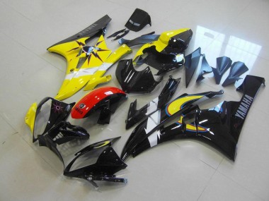 2006-2007 Rossi Yamaha YZF R6 Motorcycle Fairings Kit UK Factory