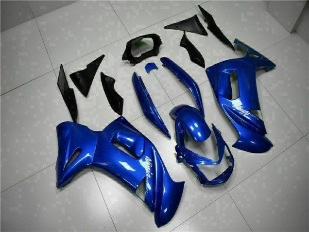 2006-2008 Blue Kawasaki EX650 Motorcycle Fairings UK Factory 2006-2008 Blue Kawasaki EX650 Motorcycle Fairings UK Factory