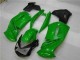 2006-2008 Green Kawasaki EX650 Motorcycle Fairing Kit UK Factory 2006-2008 Green Kawasaki EX650 Motorcycle Fairing Kit UK Factory