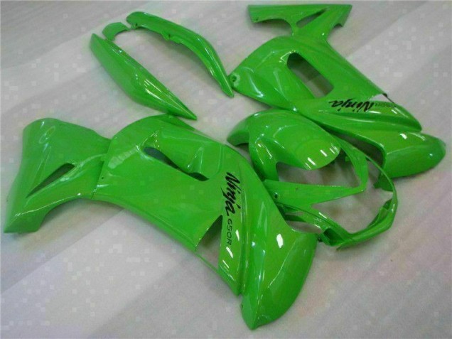 2006-2008 Green Kawasaki EX650 Bike Fairing UK Factory 2006-2008 Green Kawasaki EX650 Bike Fairing UK Factory