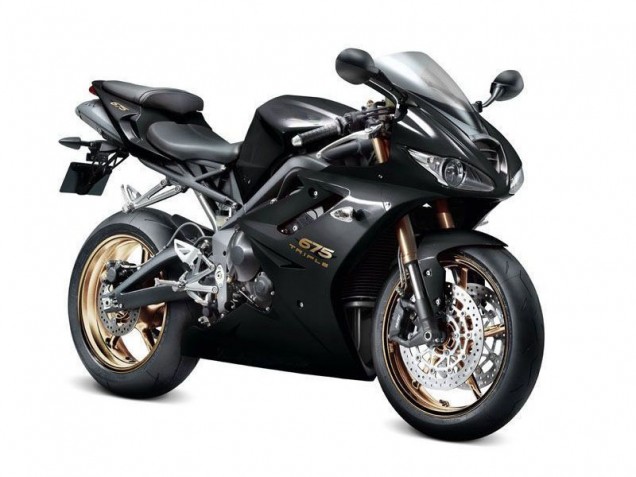 2006-2008 Black Triumph Daytona 675 Triple Motorcycle Fairing UK Factory 2006-2008 Black Triumph Daytona 675 Triple Motorcycle Fairing UK Factory