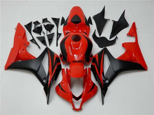 2007-2008 Black Red Honda CBR600RR Motorcycle Fairing Kit UK Factory 2007-2008 Black Red Honda CBR600RR Motorcycle Fairing Kit UK Factory