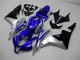 2007-2008 Blue Silver Black Honda CBR600RR Replacement Motorcycle Fairings UK Factory 2007-2008 Blue Silver Black Honda CBR600RR Replacement Motorcycle Fairings UK Factory