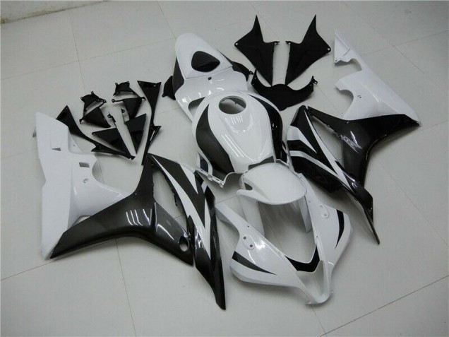 2007-2008 White Black Honda CBR600RR Motorbike Fairing UK Factory 2007-2008 White Black Honda CBR600RR Motorbike Fairing UK Factory