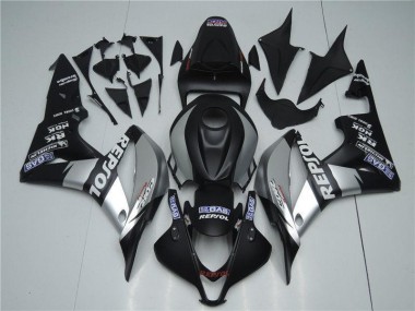2007-2008 Silver Repsol Black Honda CBR600RR Bike Fairings UK Factory