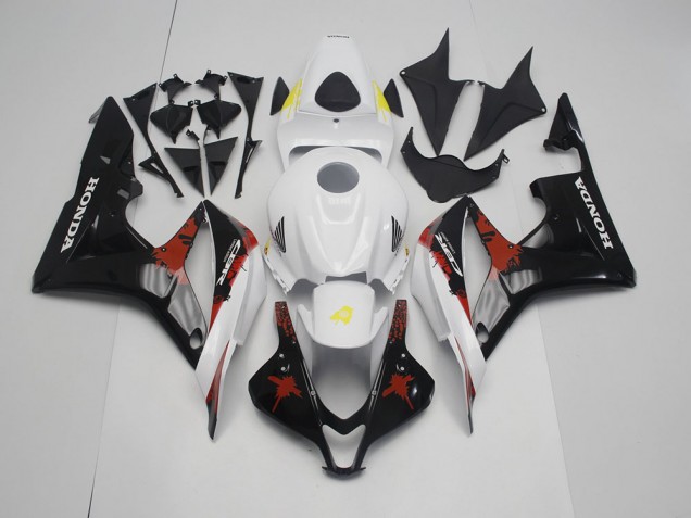 2007-2008 Black Limited Edition Honda CBR600RR Motor Bike Fairings UK Factory