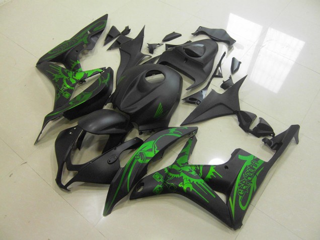 2007-2008 Green Skull Honda CBR600RR Motor Fairings UK Factory