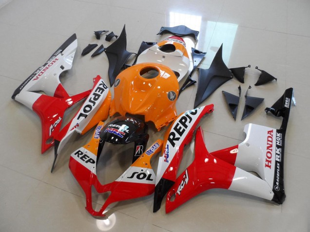 2007-2008 Repsol Honda CBR600RR Motorcycle Bodywork UK Factory