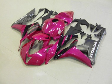 2007-2008 Pink Grey Race Honda CBR600RR Motorcycle Fairings UK Factory