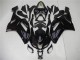 2007-2008 Glossy Black Kawasaki ZX6R Motorcycle Bodywork UK Factory 2007-2008 Glossy Black Kawasaki ZX6R Motorcycle Bodywork UK Factory