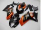2007-2008 Orange Black Suzuki GSXR 1000 K7 Motor Fairings UK Factory