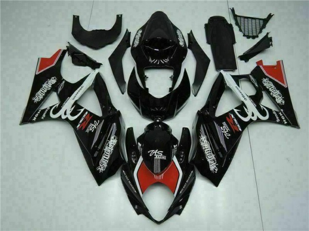 2007-2008 Black Suzuki GSXR 1000 K7 Bike Fairing UK Factory