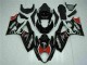 2007-2008 Black Suzuki GSXR 1000 K7 Bike Fairing UK Factory