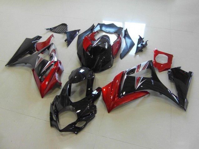 2007-2008 Red Black No Sticker Suzuki GSXR 1000 K7 Motorbike Fairings UK Factory 2007-2008 Red Black No Sticker Suzuki GSXR 1000 K7 Motorbike Fairings UK Factory