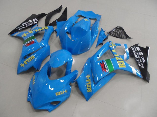 2007-2008 Blue Rizla Race Suzuki GSXR 1000 K7 Motor Bike Fairings UK Factory 2007-2008 Blue Rizla Race Suzuki GSXR 1000 K7 Motor Bike Fairings UK Factory